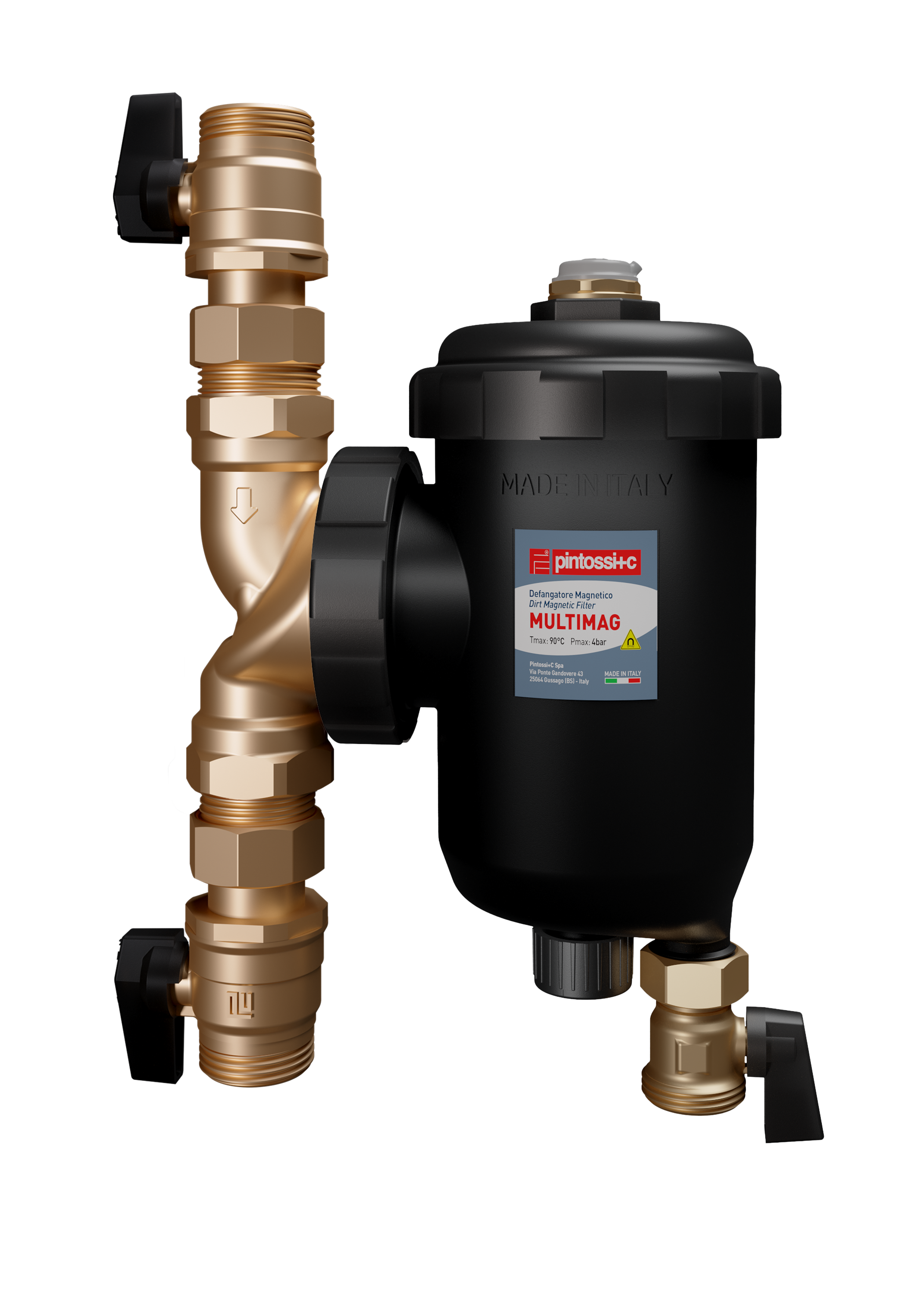 MULTIMAG Magnetic Dirt Separator For Central Heating Systems And Heat 