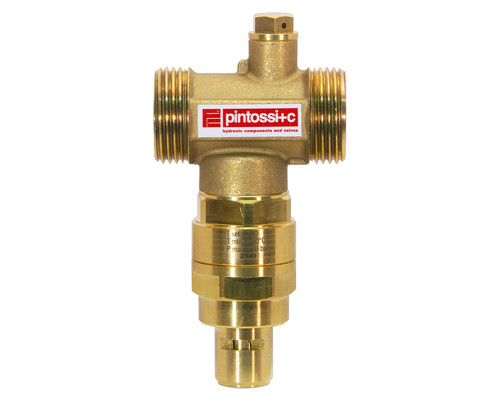 Antifreeze valve for heat pumps 1520 Pintossi+C