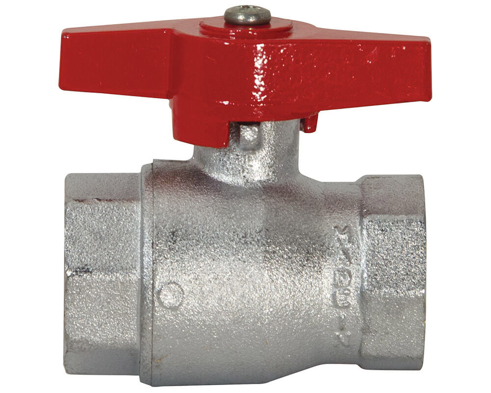 Valvola A Sfera In Ottone Femmina/femmina - Diam. 1.1/2" Leva - Foto 10